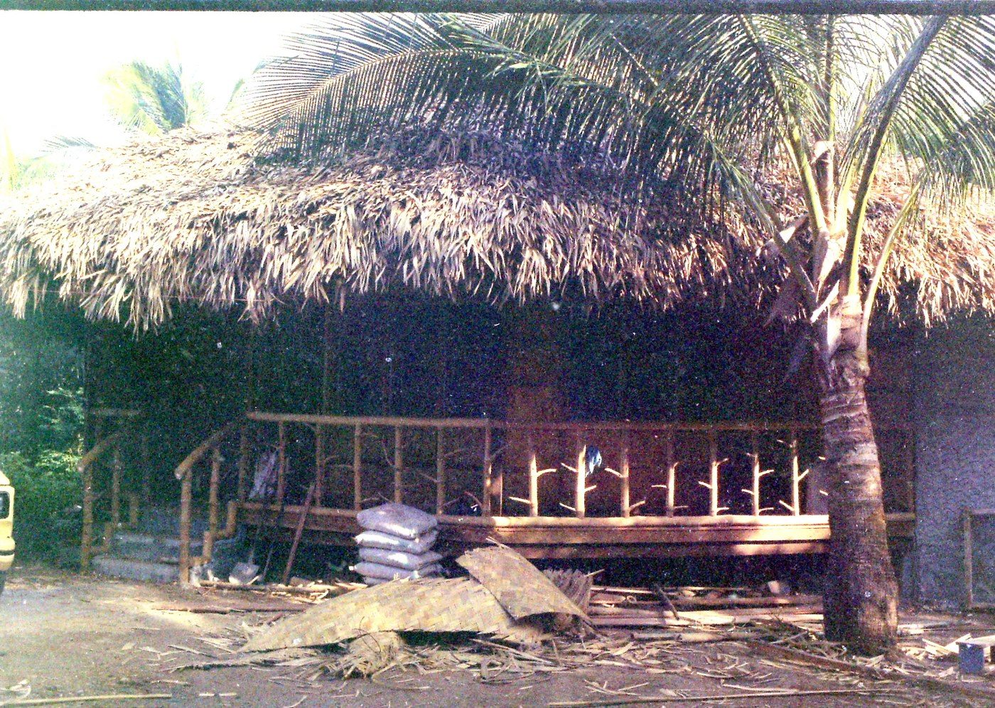 Our hut, where we lived for six of our almost ten years in the Philippines, 1990–1993.
