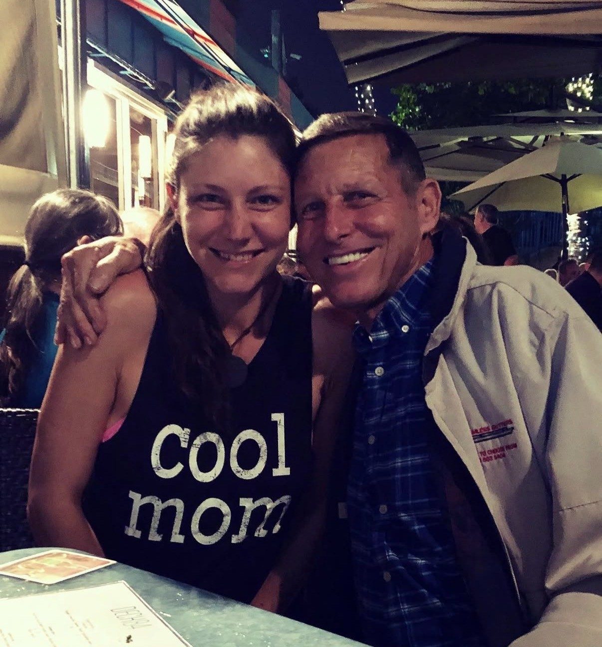 My father and me.