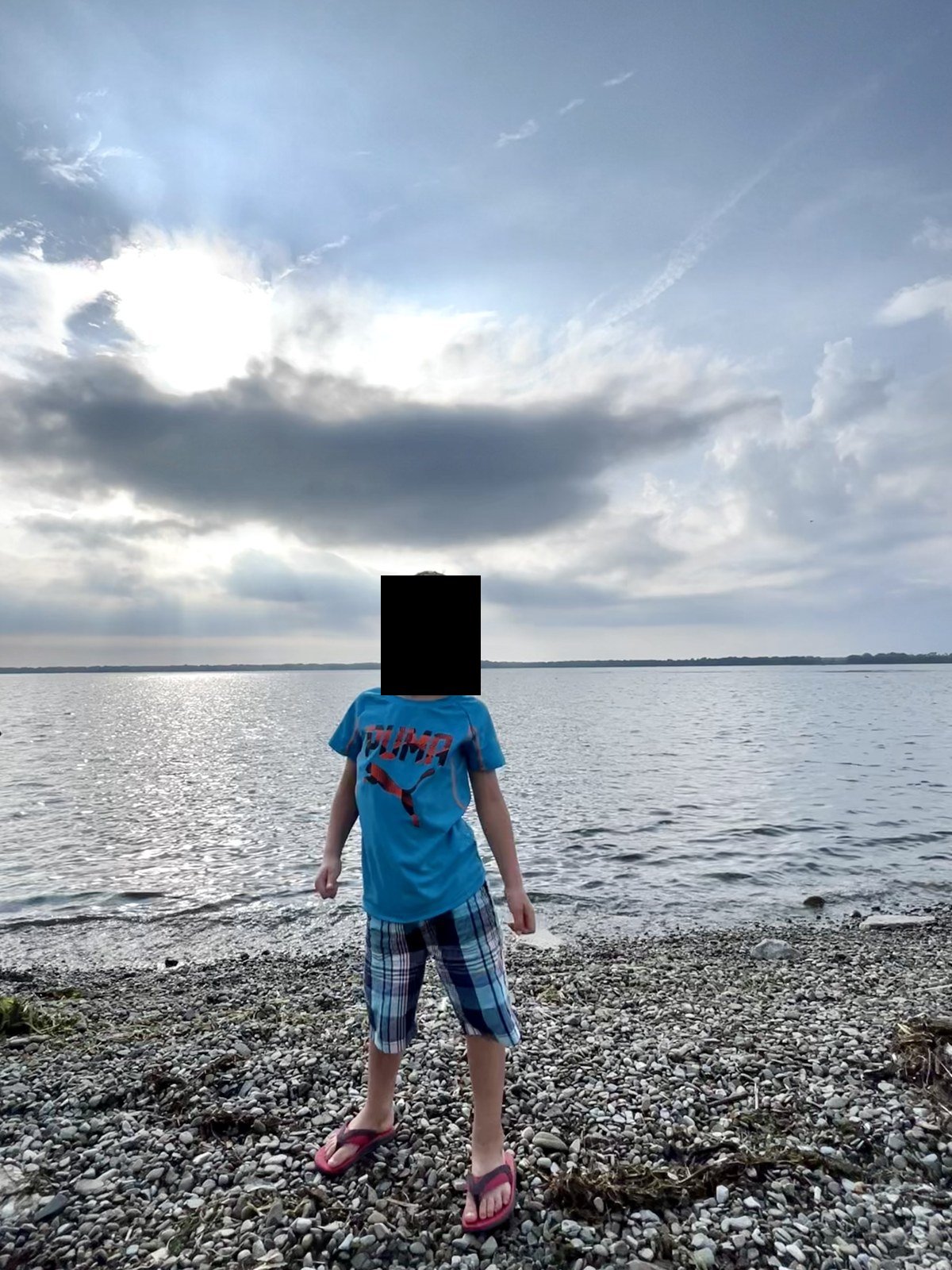 Evening by the lake, July 2023.